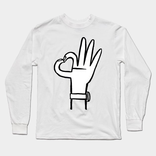 Ok Long Sleeve T-Shirt by OldSchoolRetro